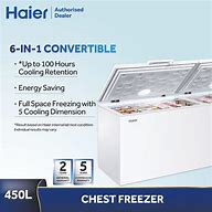 Image result for Haier Chest Freezer Adjustment Temp