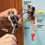 Image result for Electrical Wiring Light Switch and Outlet