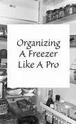 Image result for Freezer Organization
