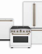 Image result for GE Cafe Matte White Appliances