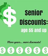 Image result for Printable Signs for Senior Discount