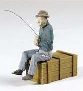 Image result for O Scale Fishing Figures