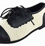 Image result for Black and White Saddle Oxford Shoes