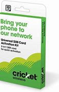 Image result for Cricket Wireless - 3-In-1 SIM Card Activation Kit
