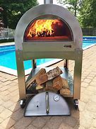 Image result for Commercial Wood-Burning Pizza Oven