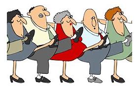Image result for Funny Senior Citizen Exercises Cartoon