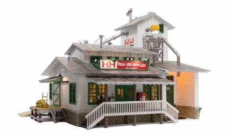 No.5859 H&H Feed Mill O [WDS5859] - $219.00 : Star Hobby, Model Trains ...