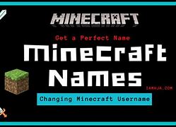 Image result for Aesthetic Minecraft Usernames