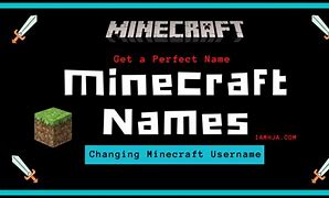 Image result for Cool Names for Minecraft
