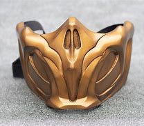 Image result for Mortal Kombat Scorpion Face Mask