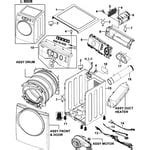 Image result for Samsung Front Load Dryer Parts