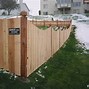 Image result for 4 Ft. Wood Privacy Fence
