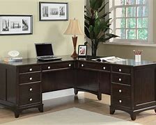 Image result for Executive L Desk with Hutch