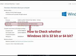 Image result for How to Tell If 64-Bit