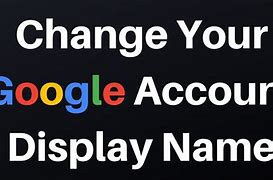 Image result for How to Change Your Google Username