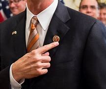 Image result for Round Lapel Pin Congressmen Wear
