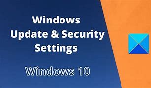 Image result for Update Windows Security