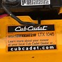 Image result for Cub Cadet LTX 1045 Leaf Attachment