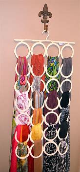 Image result for Ideas for Scarf Storage