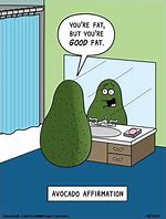 Image result for Fat Avocado Cartoon