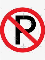 Image result for No-Parking Stickers