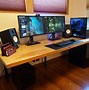 Image result for Homemade PC Desk