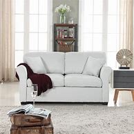 Image result for Sam's Reversible 5.1 Inches Foam Fabric Loveseat And Sofa Bed