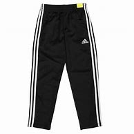 Image result for Adidas Pants Black with White Stripes Women's
