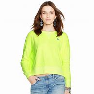 Image result for Polo Ralph Lauren Sweatshirt Women Yellow