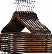 Image result for wooden coat hangers