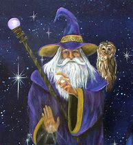 Image result for Merlin Wizard Painting