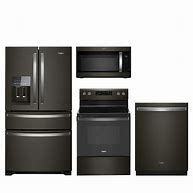 Image result for Black Stainless Steel Whirlpool Appliances