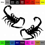 Image result for Scorpion Skull Decal