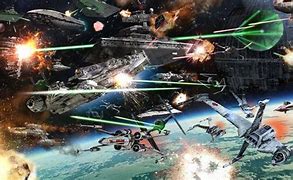 Image result for Star Wars Space Battle Endor