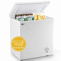 Image result for Chest Freezer 5 Cubic Feet Dimension