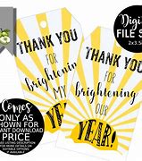 Image result for Thank You for Brightening My Year