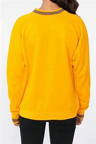 Image result for Yellow Crewneck Sweatshirt