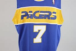Image result for Pacers Throwback Jersey