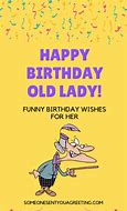 Image result for Elderly Comic Birthday Wishes