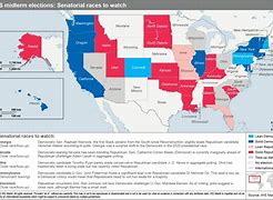 Image result for Midterm Election Results Map