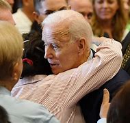 Image result for Biden Hugging Senior