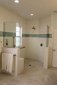 Image result for Curbless Walk-In Shower Designs