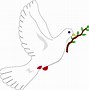 Image result for Peace Dove Clip Art