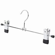 Image result for Metal Clothes Hangers with Clips Threaded