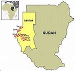 Image result for Darfur On Map
