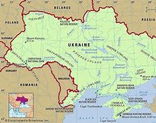 Image result for Ukraine Border Map