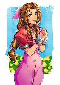 Image result for Aerith FF7 Fan Art