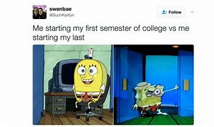 Image result for College Life Meme