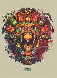 Image result for Aztec Gods Cool Art