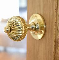 Image result for Brass Door Knobs Interior